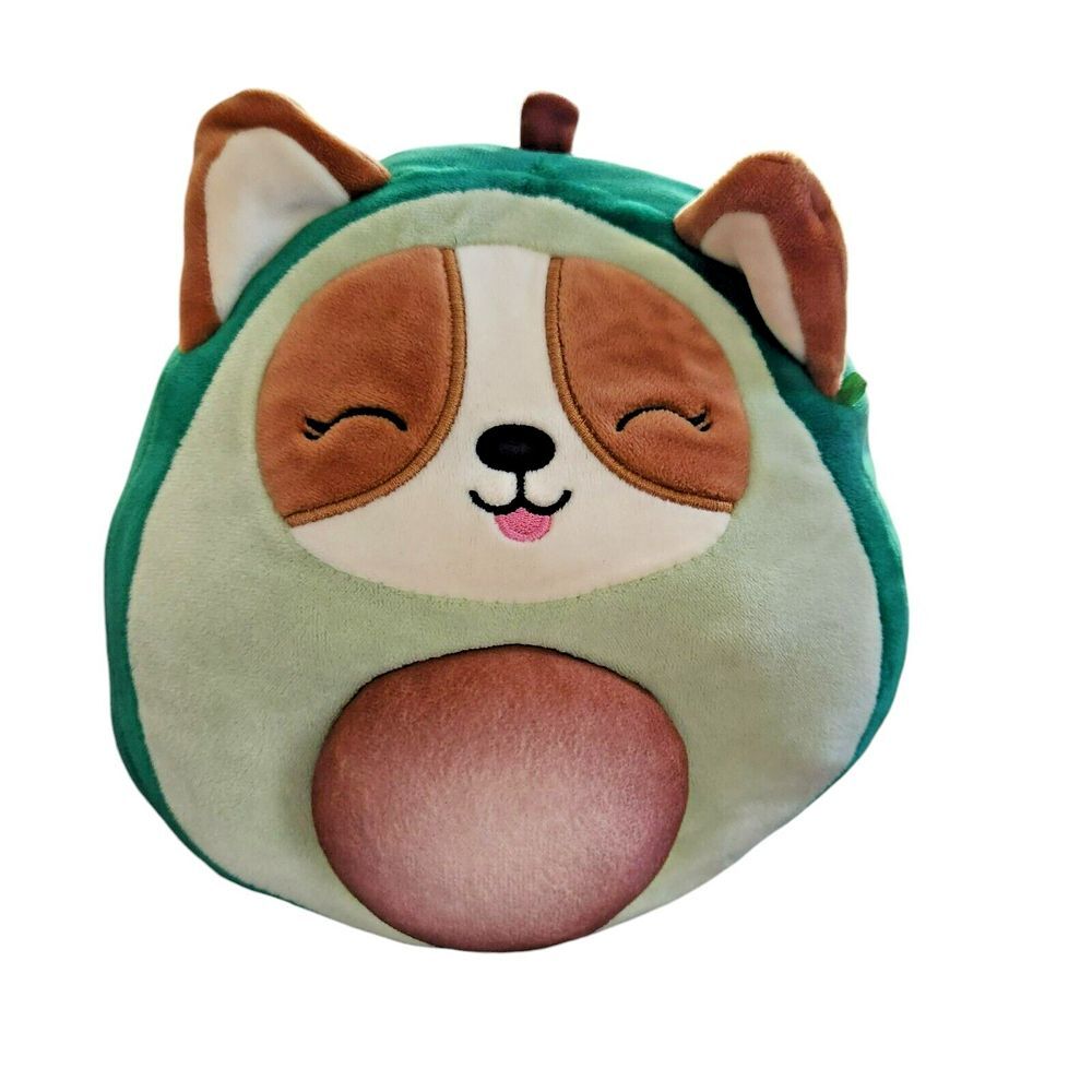 Squishmallow‎ Regina The Avocado Corgi Plush